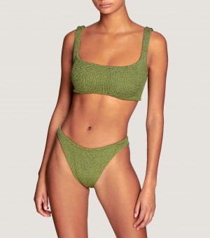 Women's Hunza G Xandra Bikinis Green | US-268504DJW